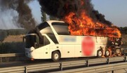 انفجار اتوبوس در استان بابل عراق