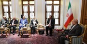 اعضای هیأت پارلمانی سوریه با قالیباف دیدار کردند