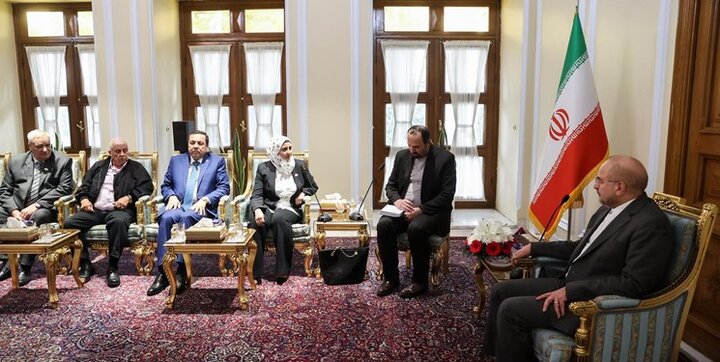 اعضای هیأت پارلمانی سوریه با قالیباف دیدار کردند
