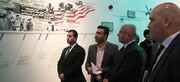 بازدید رئیس مجلس الجزایر از باغ موزه دفاع مقدس
