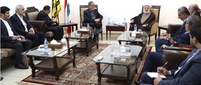 دیدار نایب رئیس کمیسیون امنیت ملی مجلس با معاون دبیرکل حزب‌الله لبنان