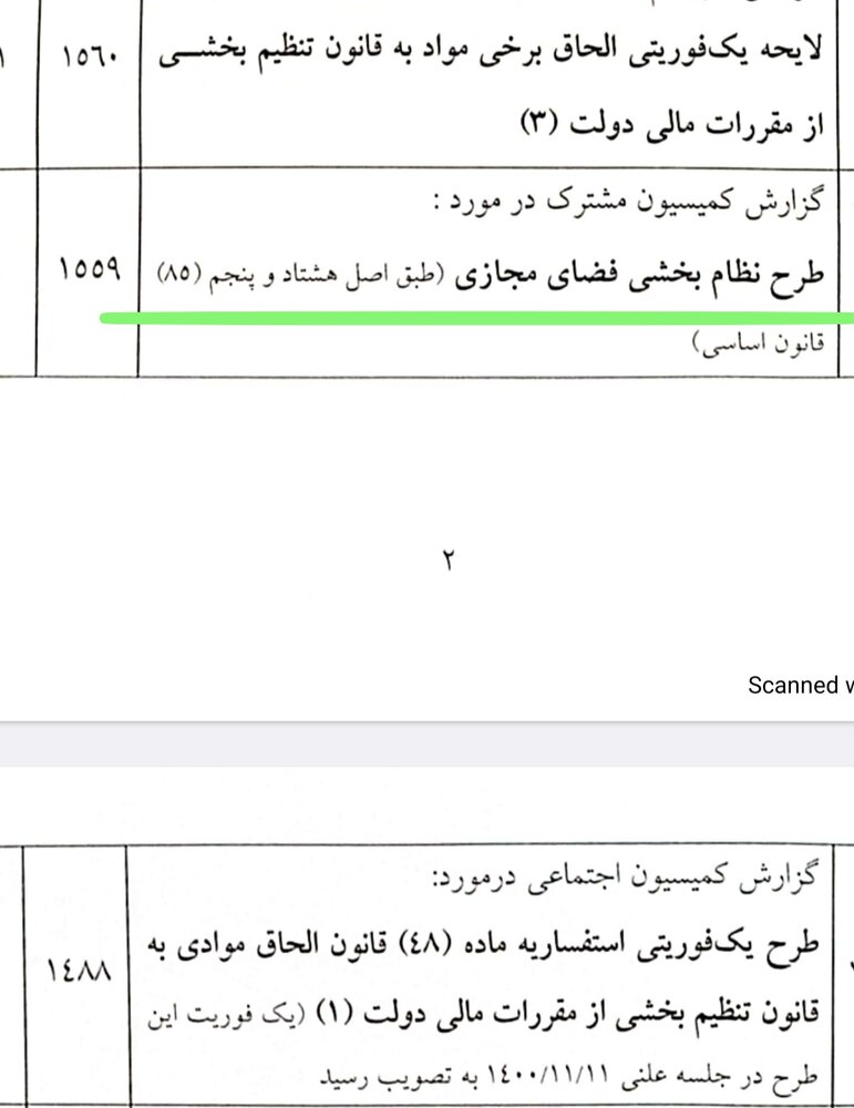 تغییر نام طرح صیانت در یک هفته/ چرا هیات رییسه اصرار بر گنجاندن طرح صیانت در دستور کار هفتگی دارد؟