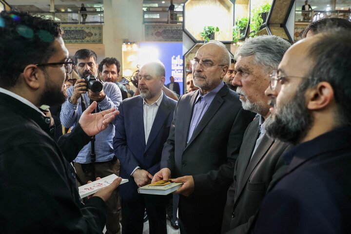 افتتاح سی‌وششمین نمایشگاه بین‌المللی کتاب تهران با حضور دکتر قالیباف