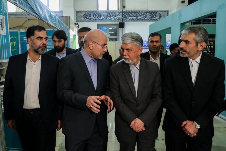 افتتاح سی‌وششمین نمایشگاه بین‌المللی کتاب تهران با حضور دکتر قالیباف
