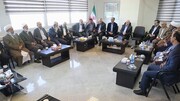 بازدید رئیس مجلس از فرودگاه کلاله و بررسی موانع بهره‌برداری آن