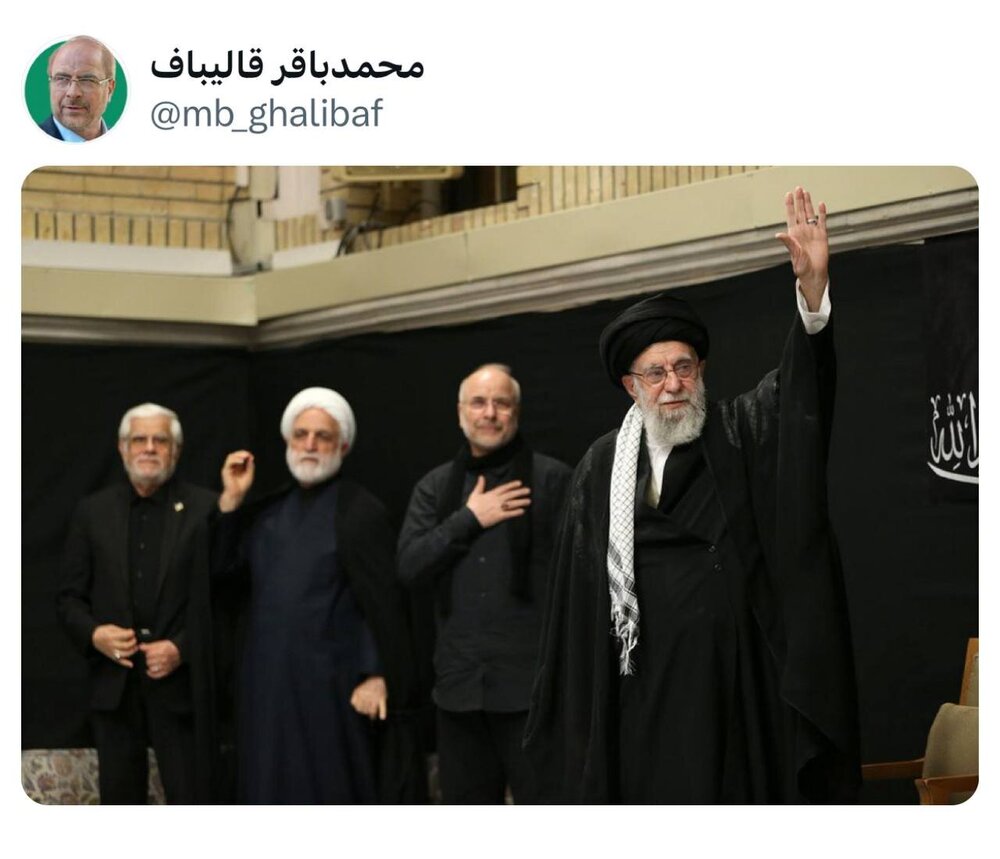 عکس خاصی که قالیباف منتشر کرد!