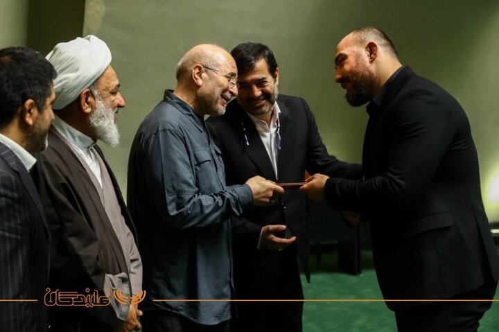 مراسم تجلیل تیم ملی