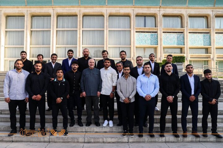 مراسم تجلیل تیم ملی