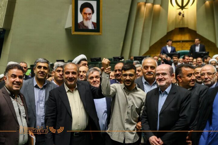 مراسم تجلیل تیم ملی