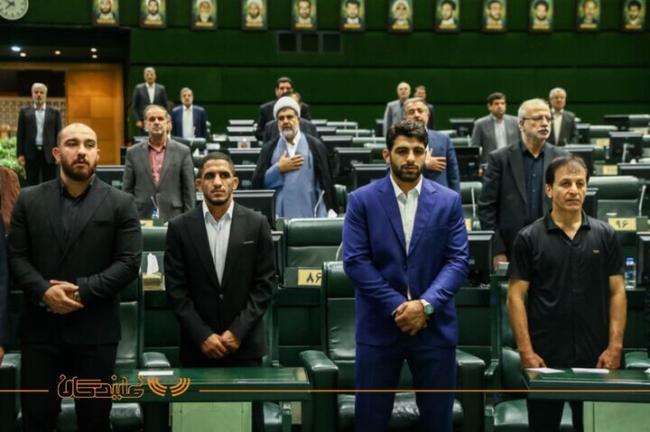 مراسم تجلیل تیم ملی