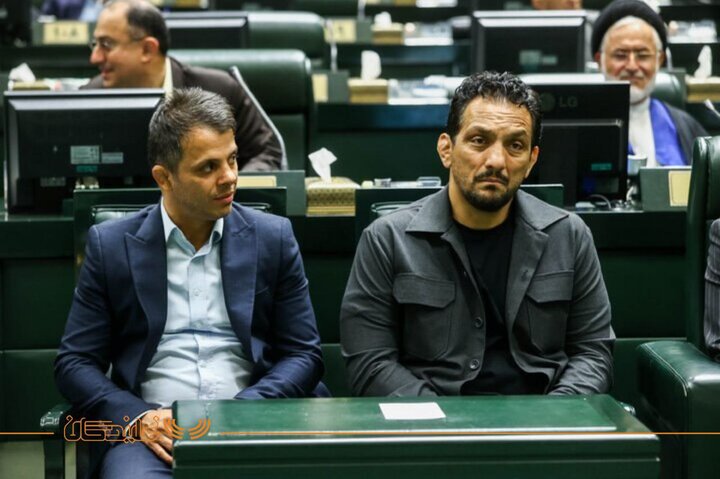 مراسم تجلیل تیم ملی