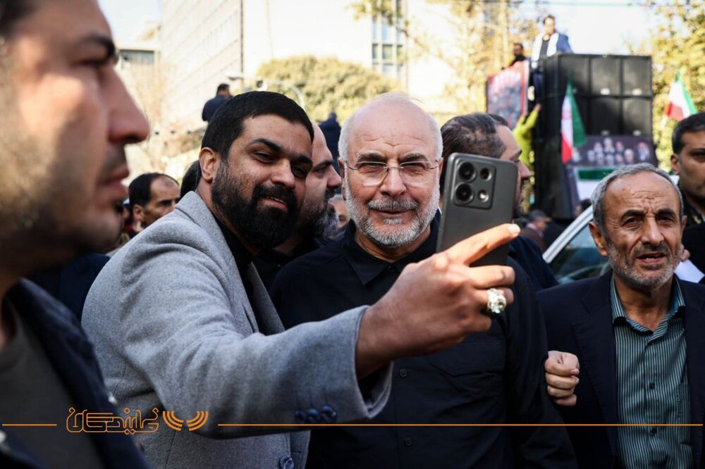 راهپیمایی ۱۳ آبان با حضور رئیس مجلس