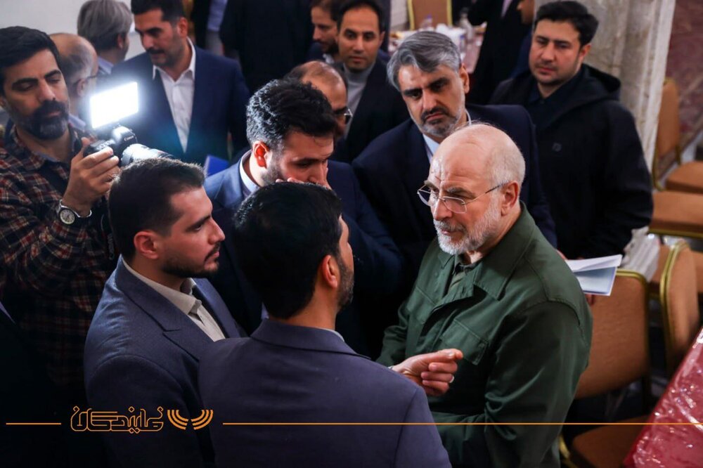 دیدار صمیمانه قالیباف با مدیران رسانه‌های کشور
