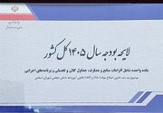 پایان هفته جاری آخرین مهلت بررسی بودجه در کمیسیون تلفیق