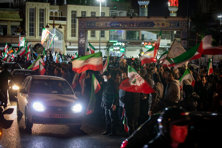 عزاداری مردم تهران در سوگ رهبر شهید انقلاب اسلامی
