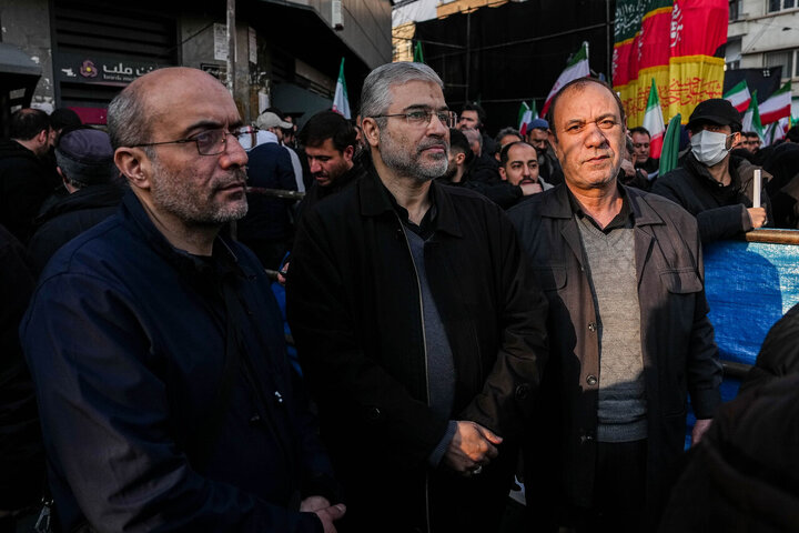 اجتماع بزرگ بیعت با آیت‌الله سید مجتبی خامنه‌ای در تهران برگزار شد
