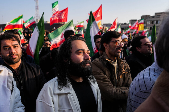 اجتماع بزرگ بیعت با آیت‌الله سید مجتبی خامنه‌ای در تهران برگزار شد