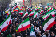 حضور پرشور مردم تهران در راهپیمایی روز قدس/ تکبیرها در زیر باران طنین‌انداز شد