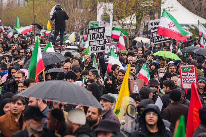 راهپیمایی روز جهانی قدس در تهران