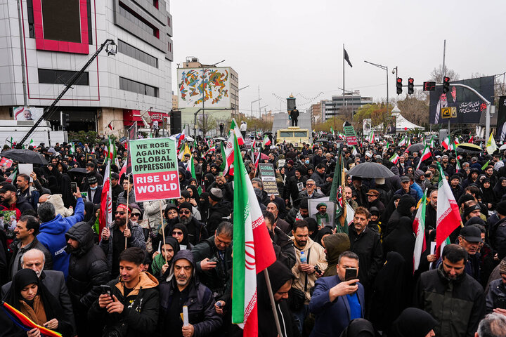 راهپیمایی روز جهانی قدس در تهران