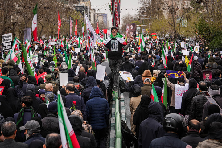 راهپیمایی روز جهانی قدس در تهران