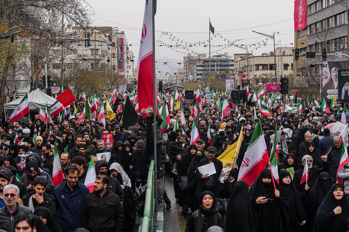 راهپیمایی روز جهانی قدس در تهران