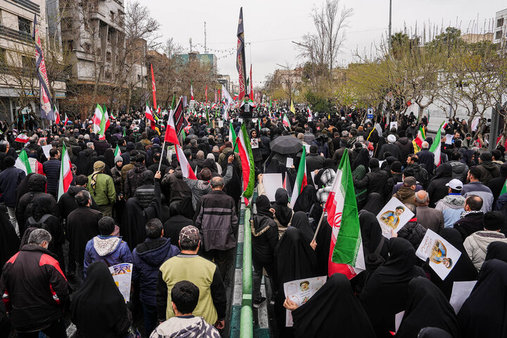 راهپیمایی روز جهانی قدس در تهران