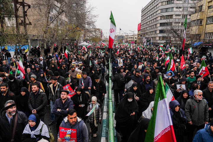 راهپیمایی روز جهانی قدس در تهران