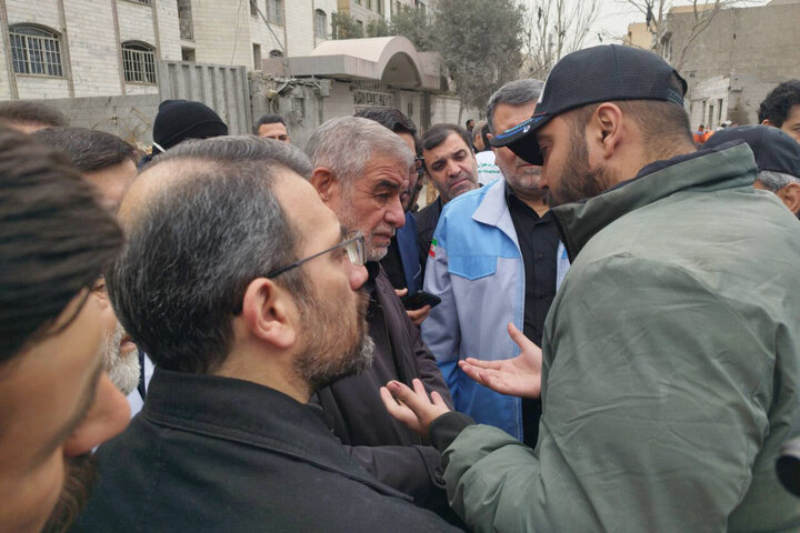 بازدید اعضای کمیسیون شوراها و امور داخلی کشور از برخی ابنیه و تاسیسات آسیب دیده شهر تهران