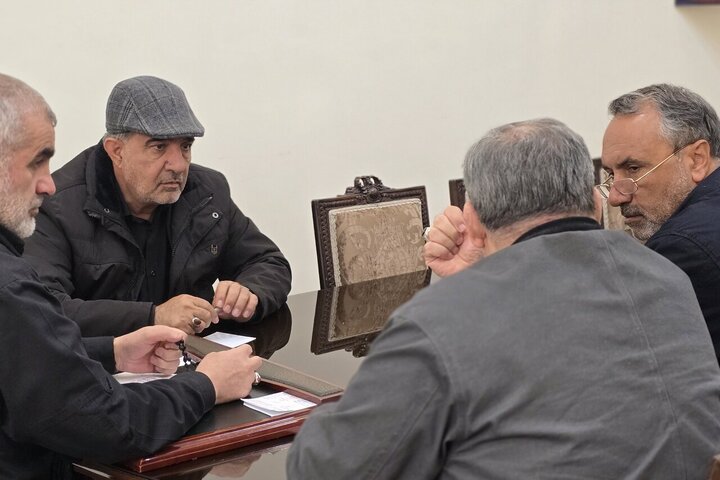نشست مشترک نایب‌رئیس مجلس با رؤسای کمیسیون‌های اقتصادی، عمران و کشاورزی