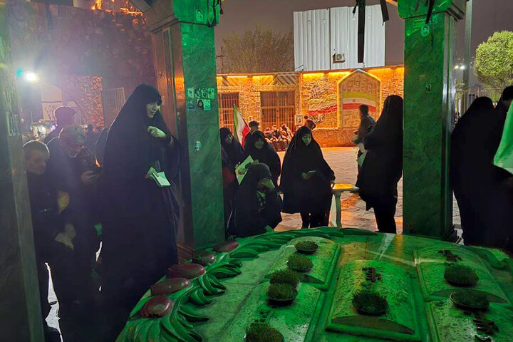 حضور قیصری نماینده مجلس در تجمعات مردمی
