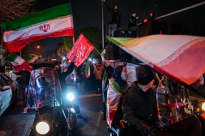 کاروان موتوری و خودرویی در خونخواهی امام شهید امت - تهران