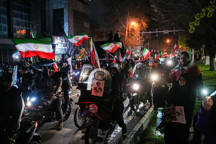 کاروان موتوری و خودرویی در خونخواهی امام شهید امت - تهران