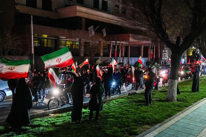کاروان موتوری و خودرویی در خونخواهی امام شهید امت - تهران