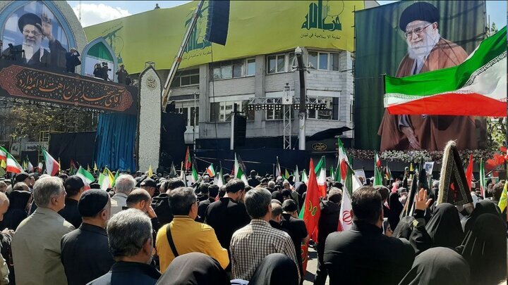 مراسم اربعین رهبر شهید انقلاب 