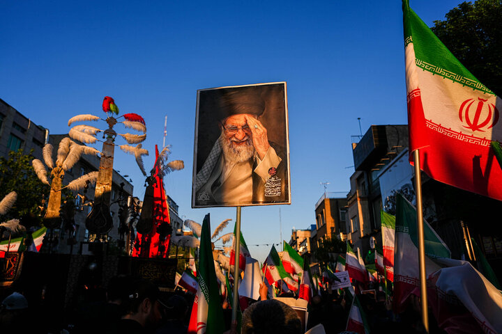 مراسم اربعین رهبر شهید انقلاب در تهران
