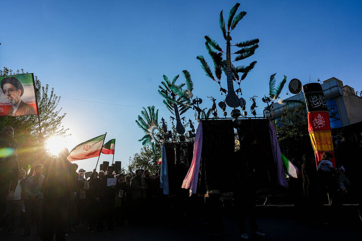 مراسم اربعین رهبر شهید انقلاب در تهران