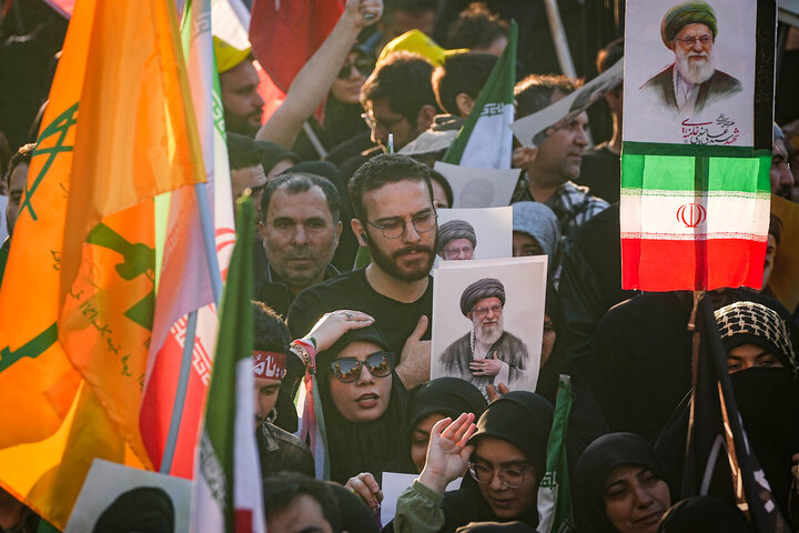 مراسم اربعین رهبر شهید انقلاب در تهران
