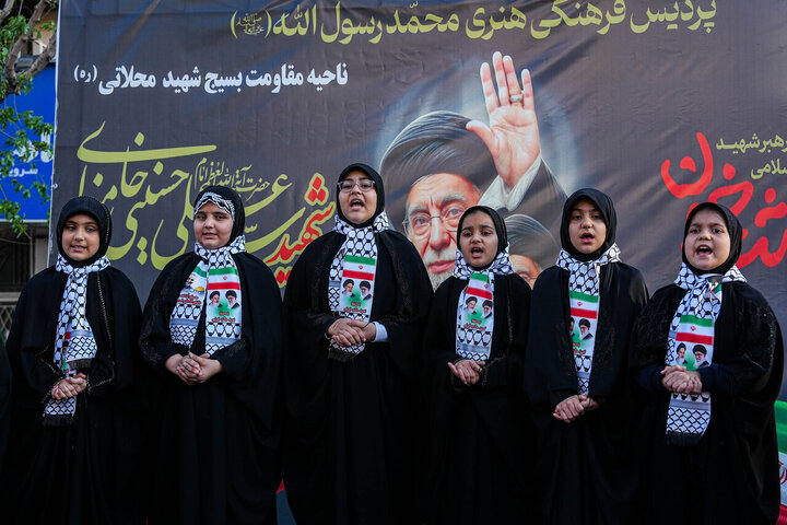 مراسم اربعین رهبر شهید انقلاب در تهران