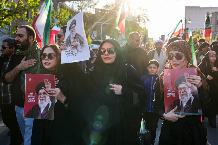 مراسم اربعین رهبر شهید انقلاب در تهران