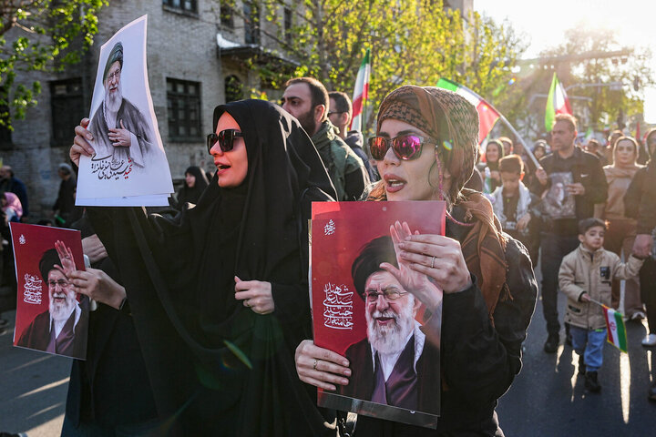 مراسم اربعین رهبر شهید انقلاب در تهران