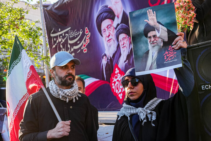مراسم اربعین رهبر شهید انقلاب در تهران