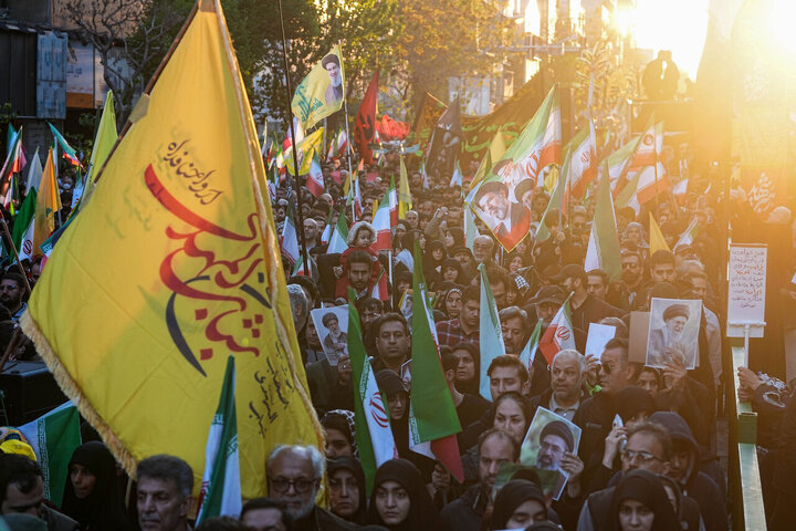 مراسم اربعین رهبر شهید انقلاب در تهران