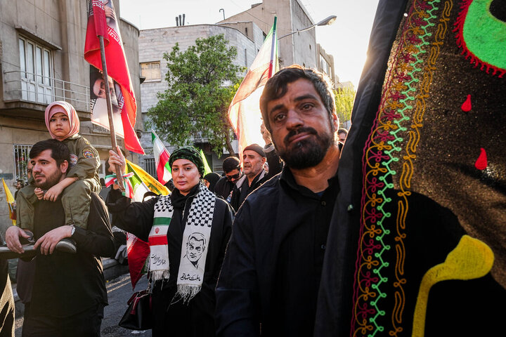 مراسم اربعین رهبر شهید انقلاب در تهران