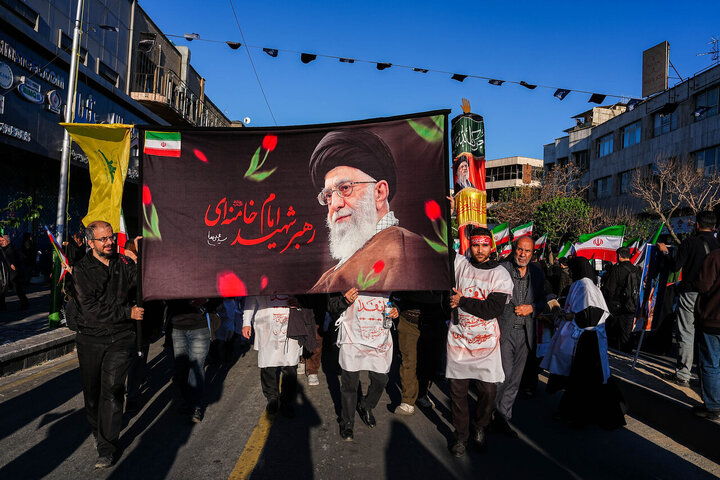 مراسم اربعین رهبر شهید انقلاب در تهران