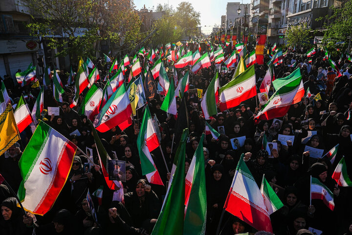 مراسم اربعین رهبر شهید انقلاب در تهران