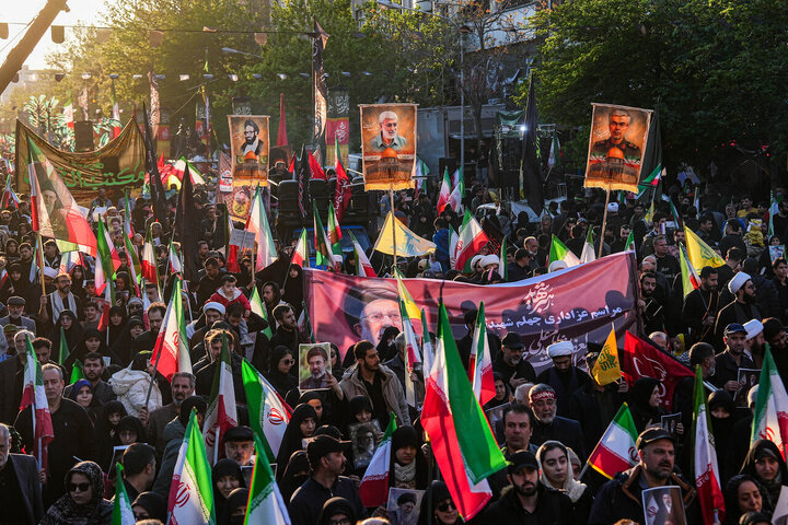 مراسم اربعین رهبر شهید انقلاب در تهران