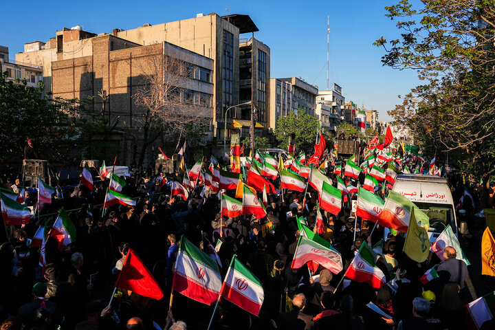 مراسم اربعین رهبر شهید انقلاب در تهران