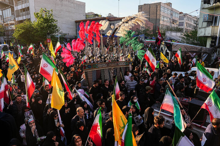 مراسم اربعین رهبر شهید انقلاب در تهران