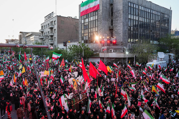 مراسم اربعین رهبر شهید انقلاب در تهران